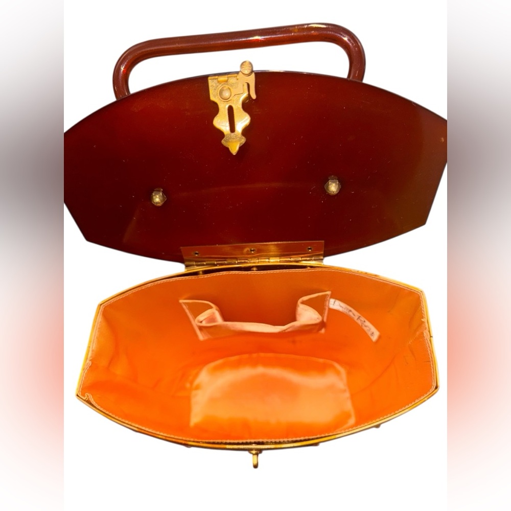 Vintage metal box purse Dorset Rex 1950s - Picture 5 of 6